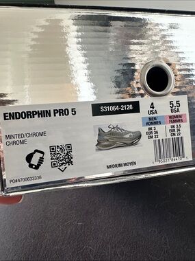 Saucony Endorphin Pro 5 Running Shoes - Minted/Chrome Finish